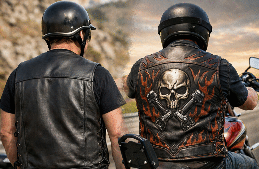 Leather Biker Vest Style Guide: How to Choose the Perfect Cut, Fit & Finish