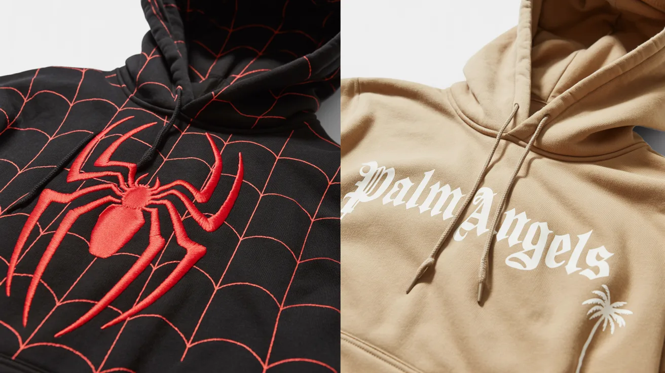 Spider Hoodie vs Palm Angels Hoodie: A Streetwear Perspective