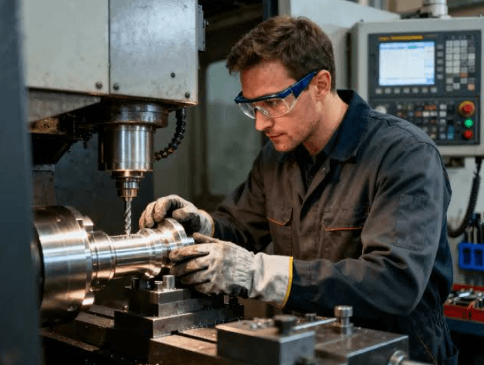 How Precision Chamfering Machines Work With Metal Spindle Liners in CNC Bar Machining